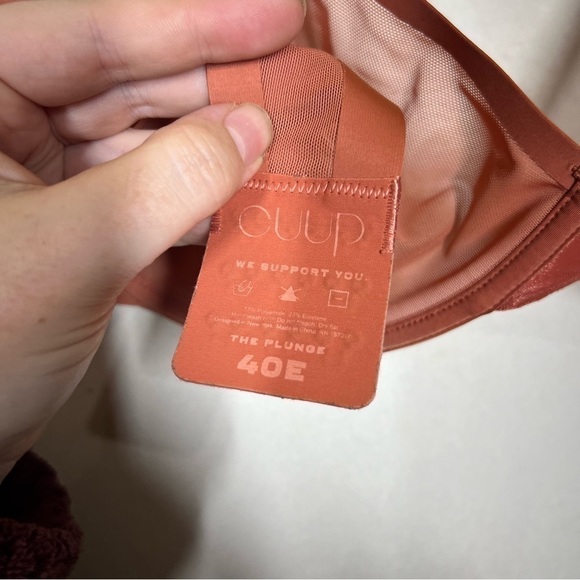 CUUP The Plunge Mesh Bra Size 40E - Picture 8 of 8